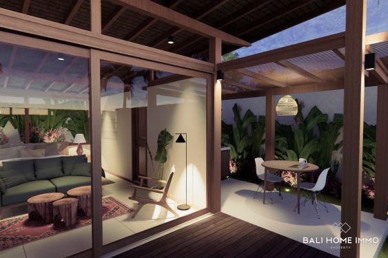 Image 4 from VILLA SUR PLAN D'UNE CHAMBRE À VENDRE EN LOCATION À BALI ULUWATU PRÈS DE LA PLAGE DE SULUBAN
