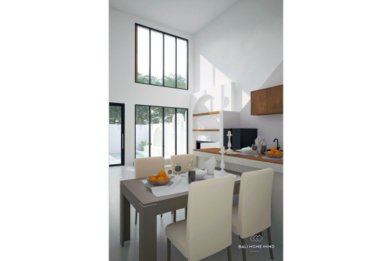 Image 5 from Vila 2 kamar off-plan untuk dijual leasehold di Cemagi