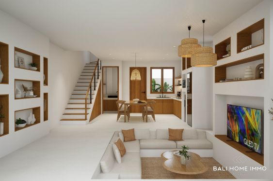 Image 6 from VILLA SUR PLAN DE 2 CHAMBRES À VENDRE EN LOCATION À ULUWATU PRÈS DE LA PLAGE DE BALANGAN