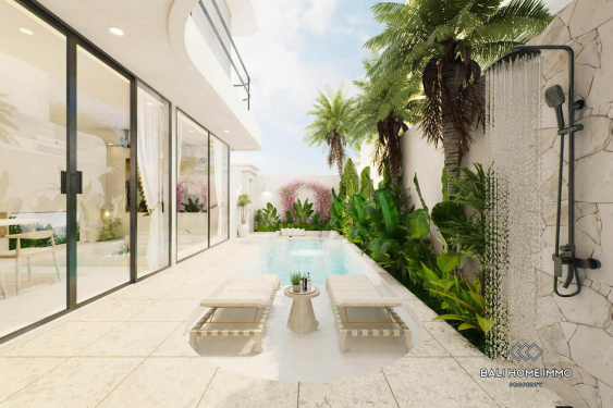 Image 4 from VILLA SUR PLAN DE 2 CHAMBRES À VENDRE EN LOCATION À ULUWATU UNGASAN