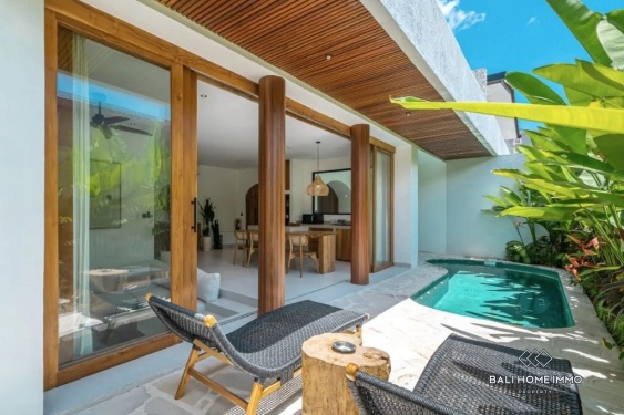 Off-plan 2 Bedrooms villa for sale leasehold near Seseh Beach Bali