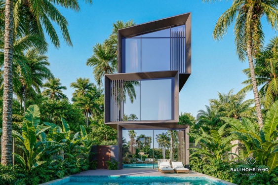 Off-plan 2 Bedrooms Villa inside a complex for sale leasehold in Bali Pererenan