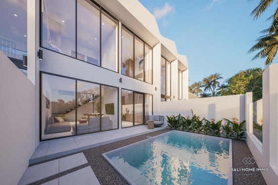 Villa de 2 chambres sur plan, située dans un complexe résidentiel, à vendre à Bali Cemagi.
