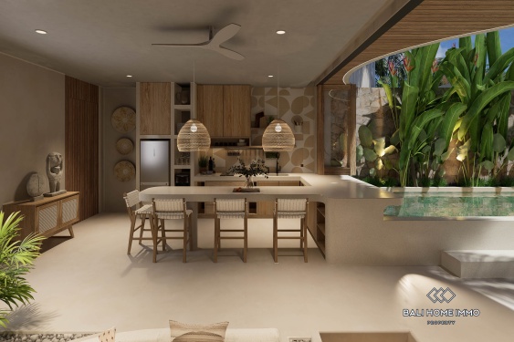 Image 6 from VILLA 2 KAMAR OFF PLAN BERPEMANDANGAN SAWAH DIJUAL DI ULUWATU DEKAT PANTAI ALILA