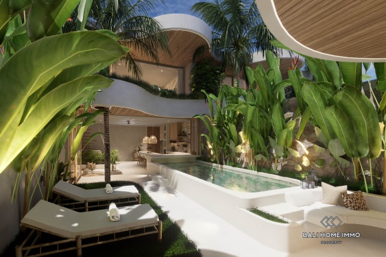 Image 1 from VILLA 2 KAMAR OFF PLAN BERPEMANDANGAN SAWAH DIJUAL DI ULUWATU DEKAT PANTAI ALILA