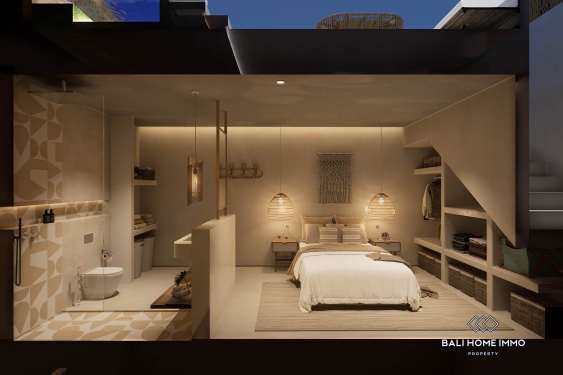 Image 10 from VILLA 2 KAMAR OFF PLAN BERPEMANDANGAN SAWAH DIJUAL DI ULUWATU DEKAT PANTAI ALILA