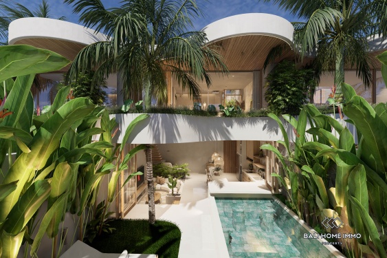 Image 2 from VILLA 2 KAMAR OFF PLAN BERPEMANDANGAN SAWAH DIJUAL DI ULUWATU DEKAT PANTAI ALILA