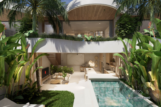 Image 14 from VILLA SUR PLAN DE 2 CHAMBRES AVEC VUE OCÉAN À VENDRE À ULUWATU PRÈS DE LA PLAGE D'ALILA