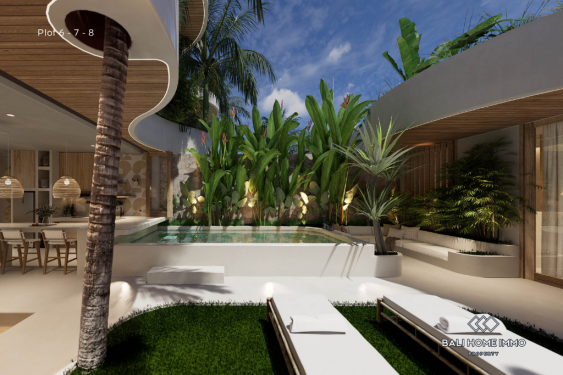 Image 2 from VILLA SUR PLAN DE 2 CHAMBRES AVEC VUE OCÉAN À VENDRE À ULUWATU PRÈS DE LA PLAGE D'ALILA