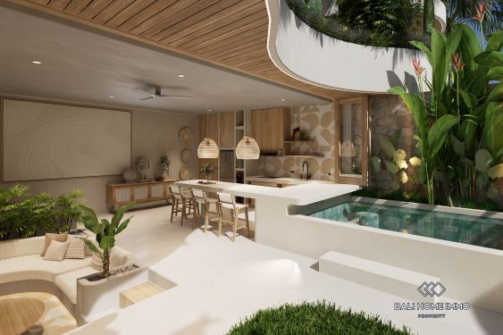 Image 17 from VILLA SUR PLAN DE 2 CHAMBRES AVEC VUE OCÉAN À VENDRE À ULUWATU PRÈS DE LA PLAGE D'ALILA