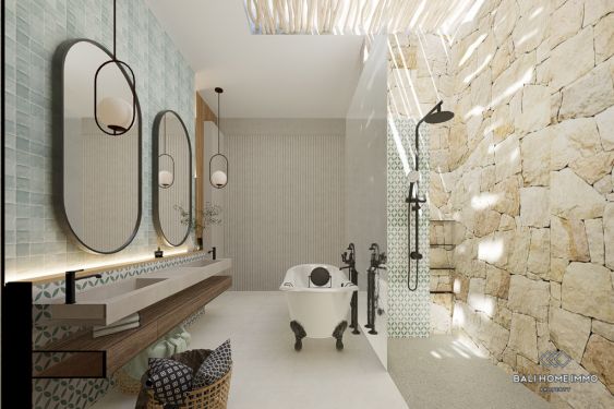 Image 15 from OFF-PLAN 3 BEDROOM BOHEMIAN STYLE VILLA WITH OCEAN VIEW  FOR SALE NEAR MELASTI BEACH IN BALI