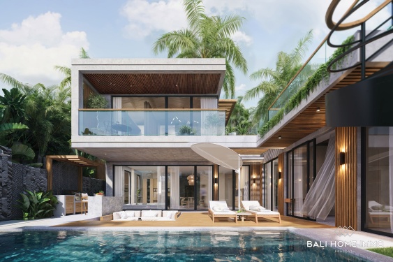 Image 1 from Villa de 3 chambres avec vue sur l'océan, sur plan, à vendre près de l'aéroport GWK de Melasti