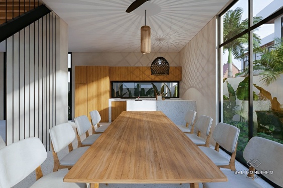 Image 5 from Villa keluarga 3 kamar off-plan dijual Kerobokan.