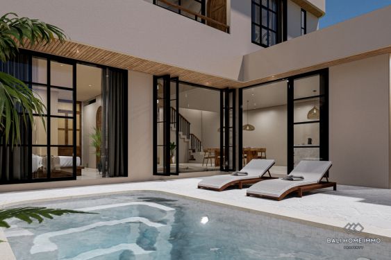 Image 1 from Villa moderne de 3 chambres à coucher avec toit à vendre en location-vente près d'Umalas Bali