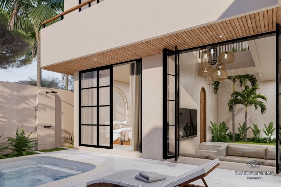 Image 2 from Villa moderne de 3 chambres à coucher avec toit à vendre en location-vente près d'Umalas Bali