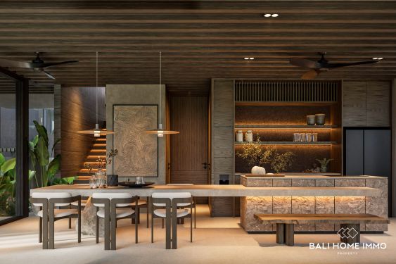 Image 7 from VILLA DE LUXE MODERNE DE 3 CHAMBRES SUR PLAN AVEC VUE SUR L'OCÉAN À VENDRE EN LOCATION À ULUWATU