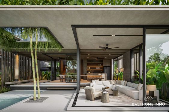 Image 5 from VILLA DE LUXE MODERNE DE 3 CHAMBRES SUR PLAN AVEC VUE SUR L'OCÉAN À VENDRE EN LOCATION À ULUWATU