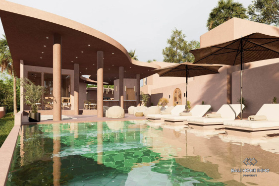 Image 13 from Villa moderne de 3 chambres en phase de construction, à vendre en droit de bail à Lombok