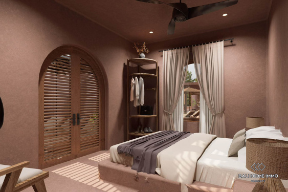 Image 7 from Villa moderne de 3 chambres en phase de construction, à vendre en droit de bail à Lombok