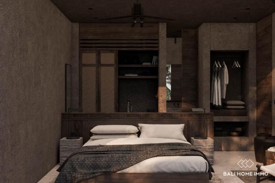 Image 9 from Villa moderne de 3 chambres sur plan à vendre en location à Pererenan Beachside