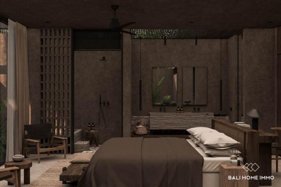 Image 12 from Villa moderne de 3 chambres sur plan à vendre en location à Pererenan Beachside