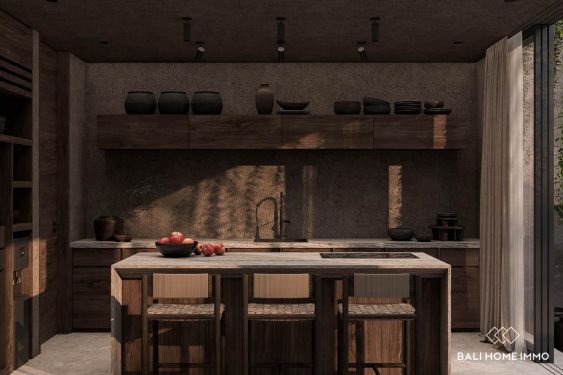 Image 8 from Villa moderne de 3 chambres sur plan à vendre en location à Pererenan Beachside