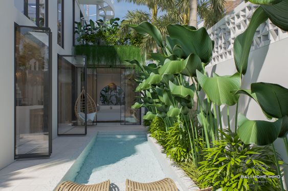 Image 3 from Villa moderne de 3 chambres sur plan à vendre en bail à Umalas Bali