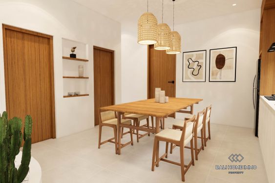 Image 7 from Villa modern Off Plan 3 Kamar Disewakan Jangka Panjang di Uluwatu Bali