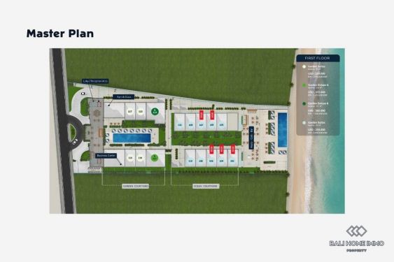 Image 11 from Hors Plan 3 Chambre Vue sur l'Océan à Vendre en Location à Bali Benoa