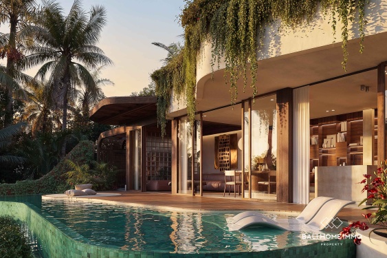 OFF PLAN - VILLA 3 KAMAR DENGAN PEMANDANGAN LAUT, KOLAM RENANG INFINITY LAGUNA & LOUNGE ATAP