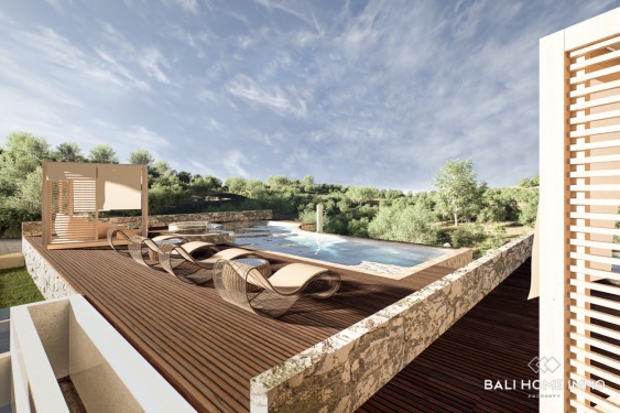 Image 1 from OFF PLAN 3 BEDROOM OCEAN VIEW VILLA WITH ROOFTOP POOL FOR SALE IN UNGASAN