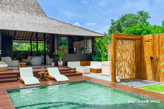 Image 4 from Villa balinaise traditionnelle neuve de 3 chambres à vendre à Pandawa