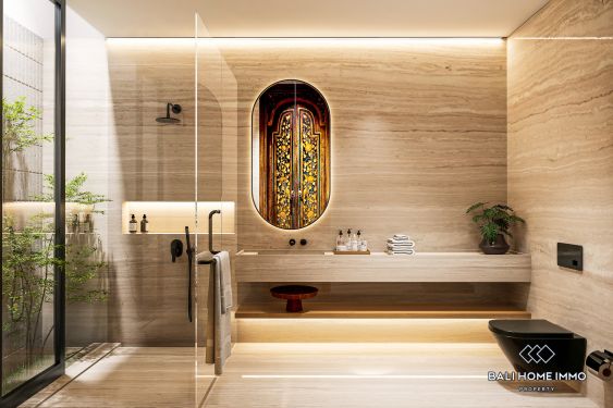 Image 3 from Villa tropicale de 3 chambres sur plan à vendre à Berawa