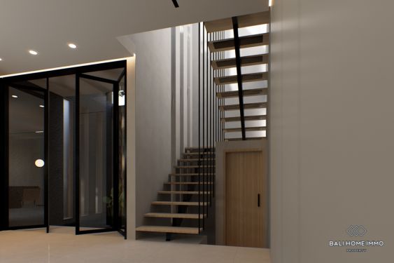 Image 8 from Vila baru 3 kamar berpemandangan sawah dijual di pantai cemagi Bali