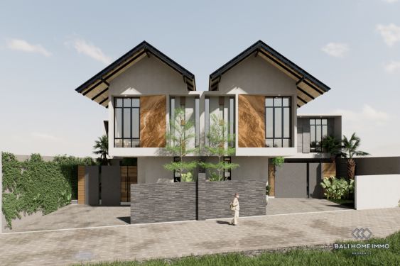 Image 16 from Vila baru 3 kamar berpemandangan sawah dijual di pantai cemagi Bali