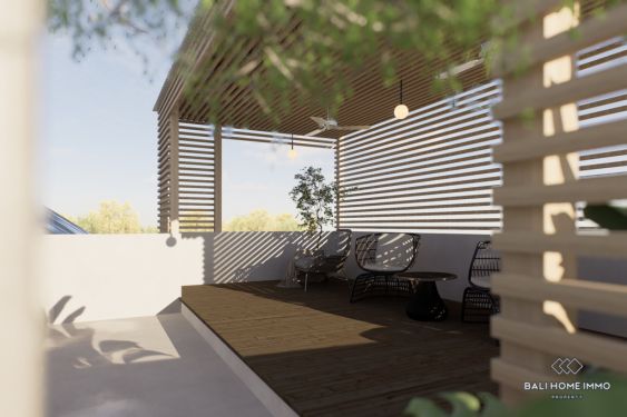 Image 13 from Vila baru 3 kamar berpemandangan sawah dijual di pantai cemagi Bali