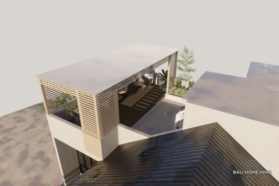 Image 10 from Vila baru 3 kamar berpemandangan sawah dijual di pantai cemagi Bali