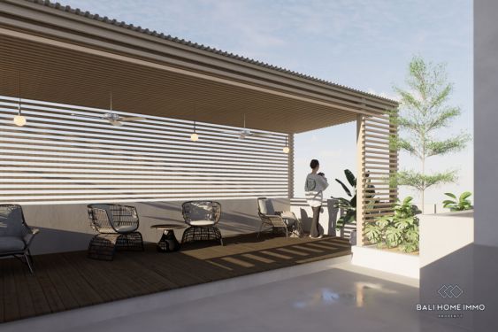 Image 14 from Vila baru 3 kamar berpemandangan sawah dijual di pantai cemagi Bali