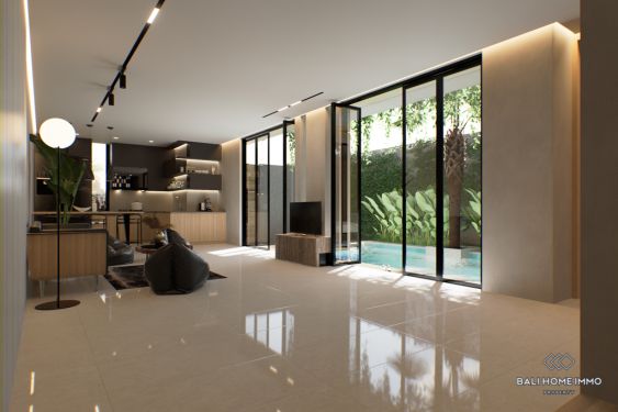 Image 4 from Vila baru 3 kamar berpemandangan sawah dijual di pantai cemagi Bali