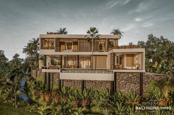 Image 2 from Villa sur plan de 3 chambres à vendre en pleine propriété à Bali Tanah Lot