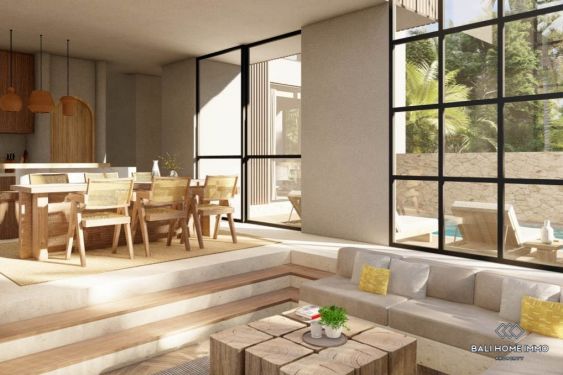 Image 6 from Villa sur plan de 3 chambres à vendre en bail à Bali Canggu Padonan