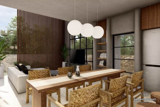Image 4 from Villa sur plan de 3 chambres à vendre en bail à Bali Canggu Padonan