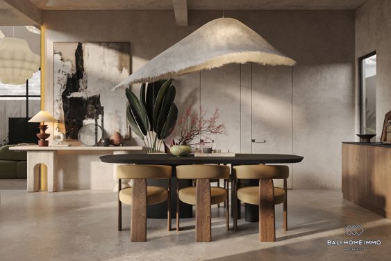 Image 8 from Villa sur plan de 3 chambres à vendre en location à Bali Pererenan près de la plage de Lima