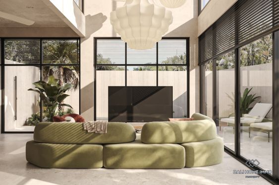 Image 3 from Villa sur plan de 3 chambres à vendre en location à Bali Pererenan près de la plage de Lima