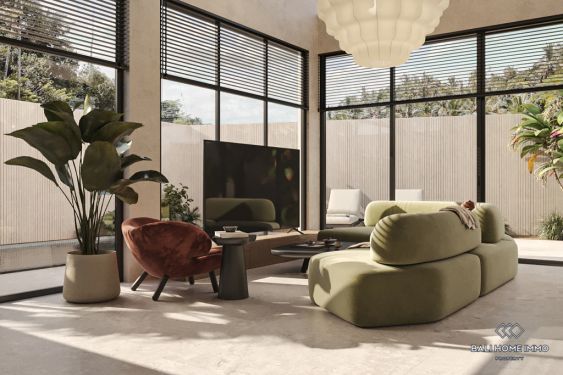 Image 2 from Villa sur plan de 3 chambres à vendre en location à Bali Pererenan près de la plage de Lima