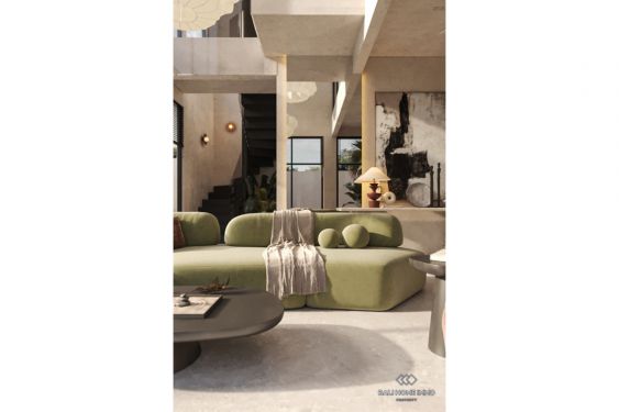 Image 5 from Villa sur plan de 3 chambres à vendre en location à Bali Pererenan près de la plage de Lima