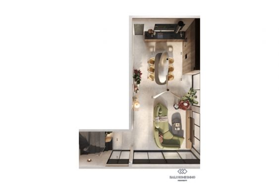 Image 20 from Villa sur plan de 3 chambres à vendre en location à Bali Pererenan près de la plage de Lima