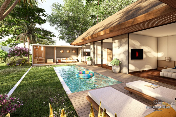 Image 2 from Villa de 3 chambres sur plan à vendre à Bali, Pererenan, en bord de mer