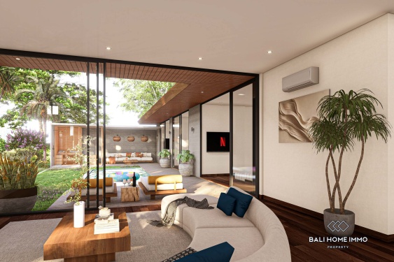 Image 3 from Villa de 3 chambres sur plan à vendre à Bali, Pererenan, en bord de mer