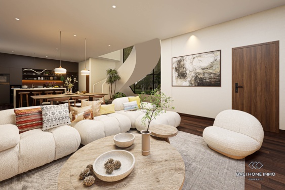 Image 5 from Villa de 3 chambres sur plan à vendre à Bali, Pererenan, en bord de mer